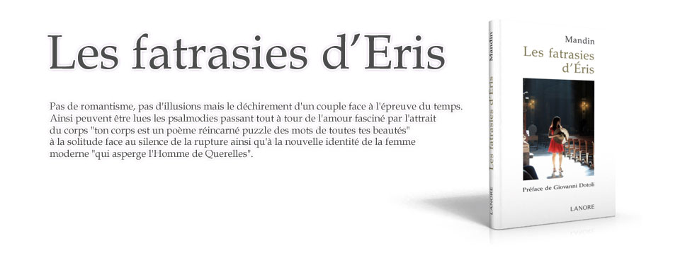 Livre de poésie Les fatrasies d’Eris