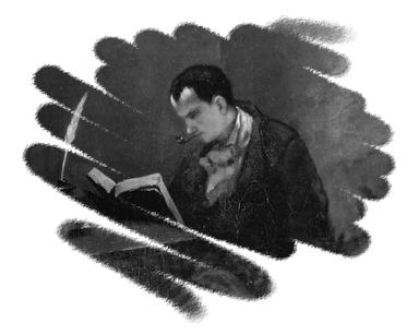 Ch. Baudelaire d'après le tableau de Courbet